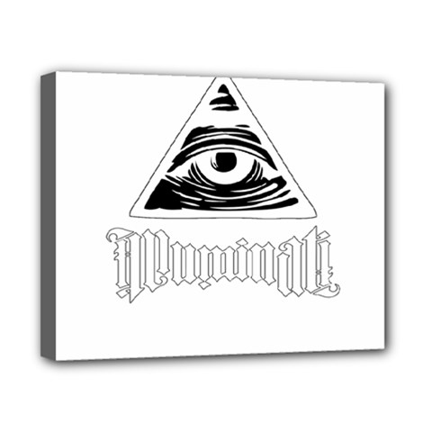 Illuminati Canvas 10  X 8  by Valentinaart