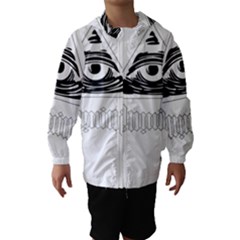 Illuminati Hooded Wind Breaker (kids) by Valentinaart