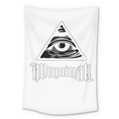 Illuminati Large Tapestry by Valentinaart