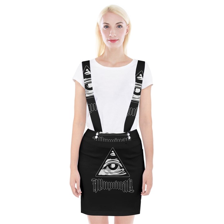 Illuminati Braces Suspender Skirt