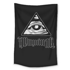 Illuminati Large Tapestry by Valentinaart