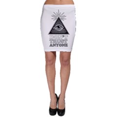 Illuminati Bodycon Skirt by Valentinaart