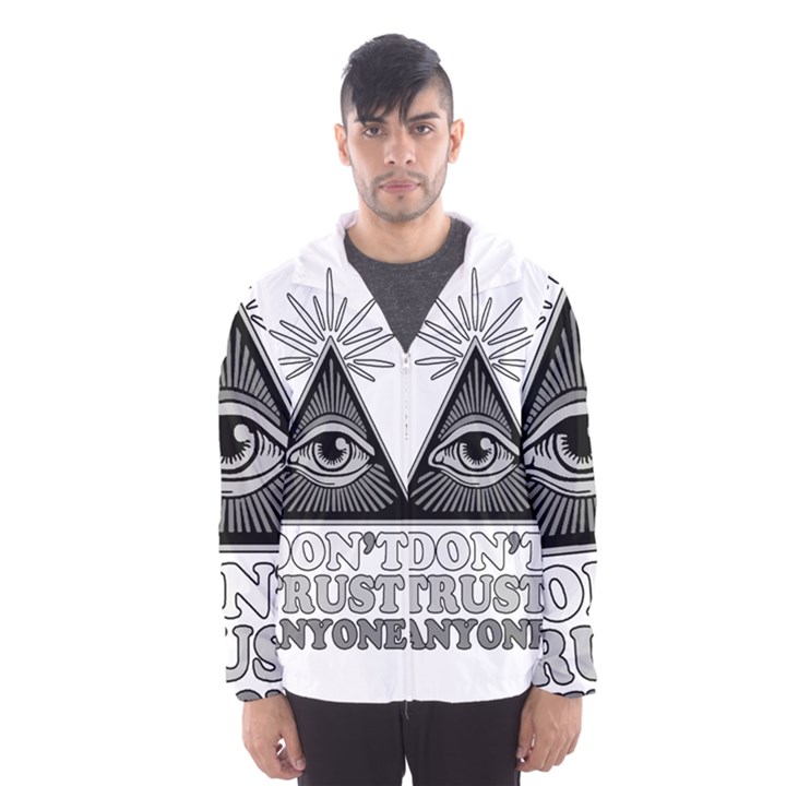 Illuminati Hooded Wind Breaker (Men)