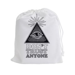 Illuminati Drawstring Pouches (xxl) by Valentinaart