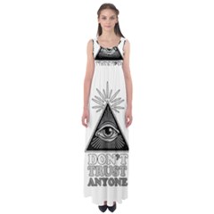 Illuminati Empire Waist Maxi Dress by Valentinaart