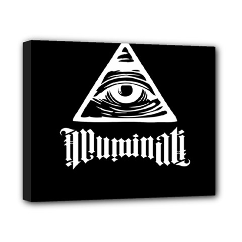 Illuminati Canvas 10  X 8  by Valentinaart