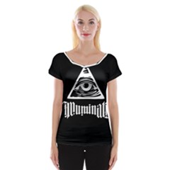 Illuminati Women s Cap Sleeve Top by Valentinaart