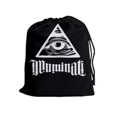 Illuminati Drawstring Pouches (extra Large) by Valentinaart