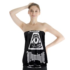 Illuminati Strapless Top by Valentinaart