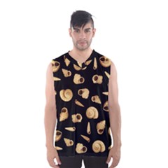 Shell Pattern Men s Basketball Tank Top by Valentinaart