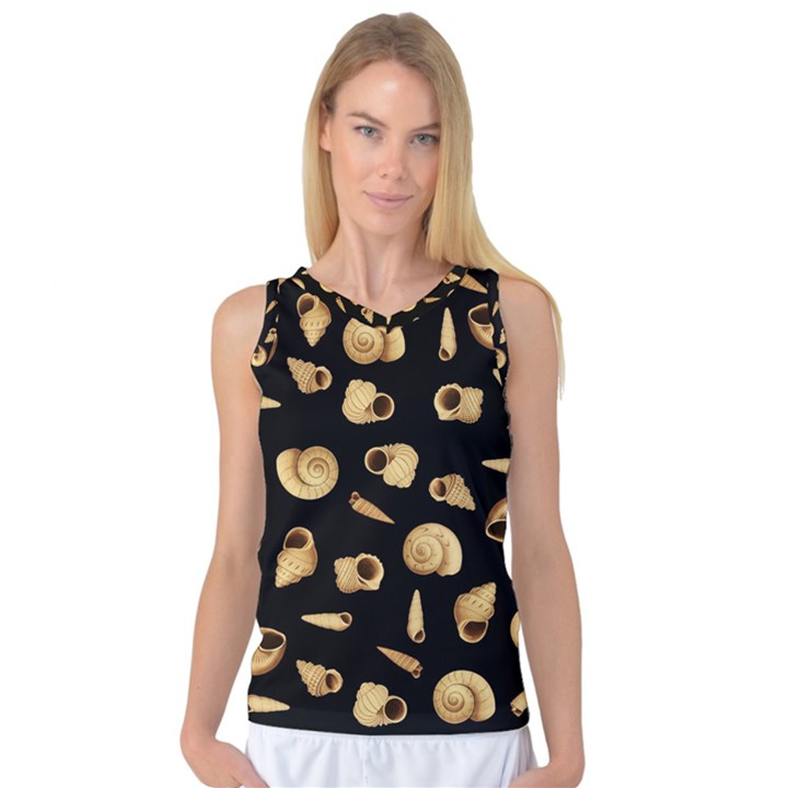 Shell pattern Women s Basketball Tank Top