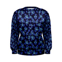 Autumn Leaves Motif Pattern Women s Sweatshirt