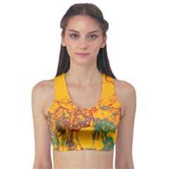 Colors Sports Bra