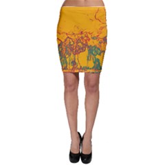 Colors Bodycon Skirt