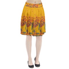 Colors Pleated Skirt