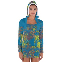 Colors Women s Long Sleeve Hooded T-shirt by Valentinaart