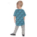 Turquoise Pattern Kids  Raglan Tee View2