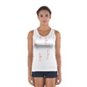 Animal Dragonfly Fly Pink Women s Sport Tank Top  View1