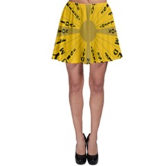 Wheel Of Fortune Australia Episode Bonus Game Skater Skirt by Mariart