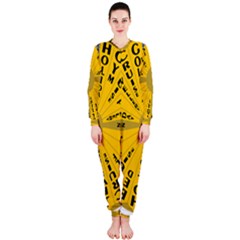 Wheel Of Fortune Australia Episode Bonus Game Onepiece Jumpsuit (ladies)  by Mariart