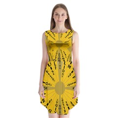 Wheel Of Fortune Australia Episode Bonus Game Sleeveless Chiffon Dress   by Mariart