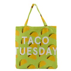 Bread Taco Tuesday Grocery Tote Bag by Mariart