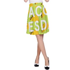 Bread Taco Tuesday A-line Skirt