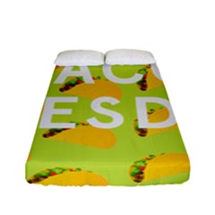 Bread Taco Tuesday Fitted Sheet (full/ Double Size) by Mariart