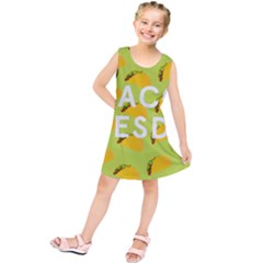 Bread Taco Tuesday Kids  Tunic Dress by Mariart