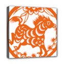 Chinese Zodiac Horoscope Horse Zhorse Star Orangeicon Mini Canvas 8  x 8  View1