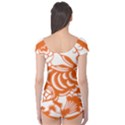 Chinese Zodiac Horoscope Rabbit Star Orange Boyleg Leotard  View2