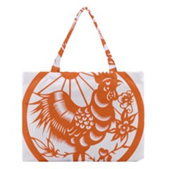 Chinese Zodiac Horoscope Zhen Icon Star Orangechicken Medium Tote Bag by Mariart