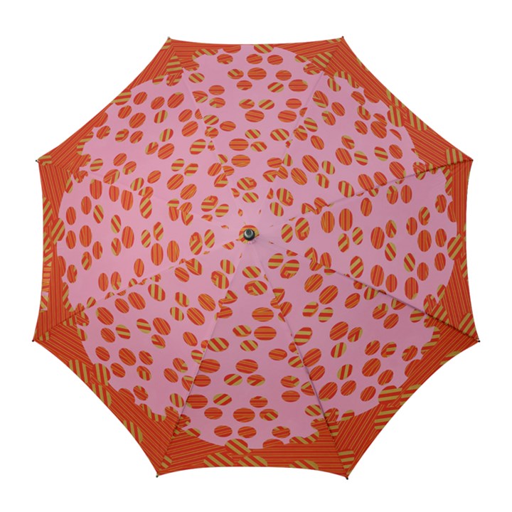 Distance Absence Sea Holes Polka Dot Line Circle Orange Chevron Wave Golf Umbrellas