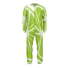 Gerald Lime Green Onepiece Jumpsuit (kids) by Mariart