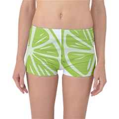 Gerald Lime Green Reversible Bikini Bottoms by Mariart