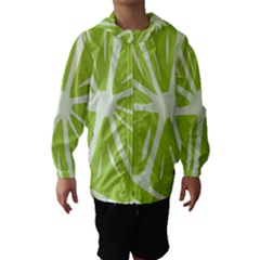 Gerald Lime Green Hooded Wind Breaker (kids) by Mariart