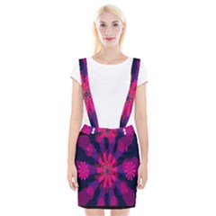 Flower Red Pink Purple Star Sunflower Braces Suspender Skirt by Mariart