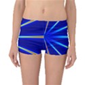 Light Neon Blue Boyleg Bikini Bottoms View1