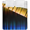 Light Orange Blue Duvet Cover Double Side (California King Size) View1