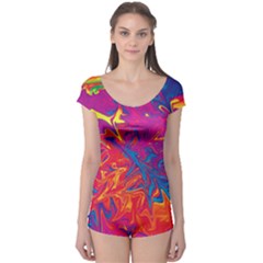 Colors Boyleg Leotard  by Valentinaart