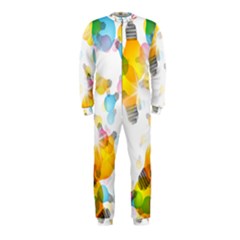 Lamp Color Rainbow Light Onepiece Jumpsuit (kids) by Mariart