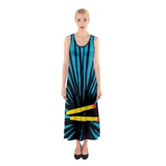 Match Cover Matches Sleeveless Maxi Dress by Mariart