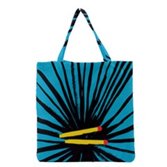 Match Cover Matches Grocery Tote Bag by Mariart