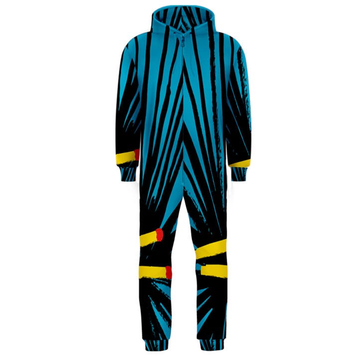 Match Cover Matches Hooded Jumpsuit (Men) 