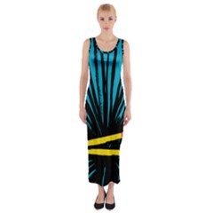 Match Cover Matches Fitted Maxi Dress by Mariart