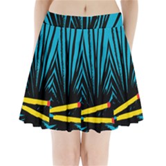 Match Cover Matches Pleated Mini Skirt