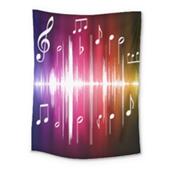 Music Data Science Line Medium Tapestry by Mariart