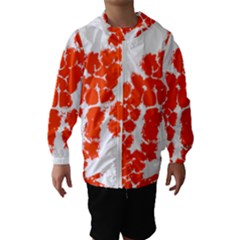 Red Spot Paint Hooded Wind Breaker (kids) by Mariart