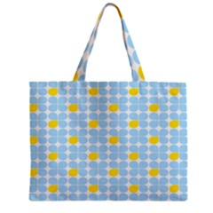 Retro Stig Lindberg Vintage Posters Yellow Blue Zipper Mini Tote Bag by Mariart