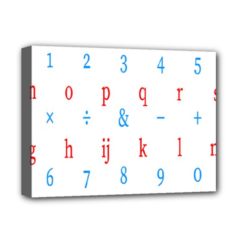 Source Serif Number Deluxe Canvas 16  X 12   by Mariart